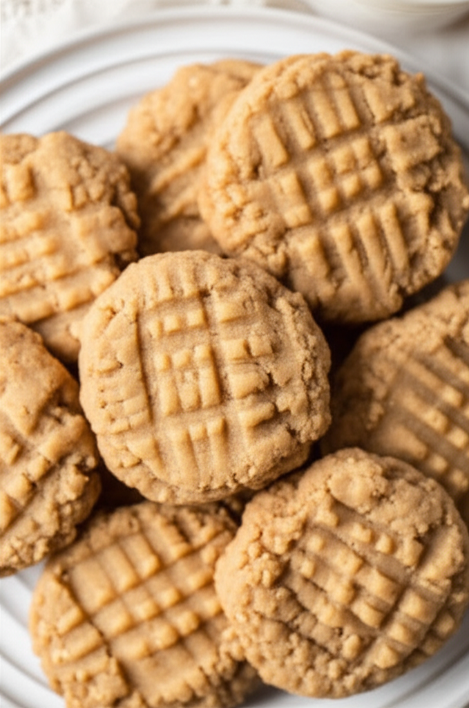 Angie's No Bake Peanut Butter Cookies image
