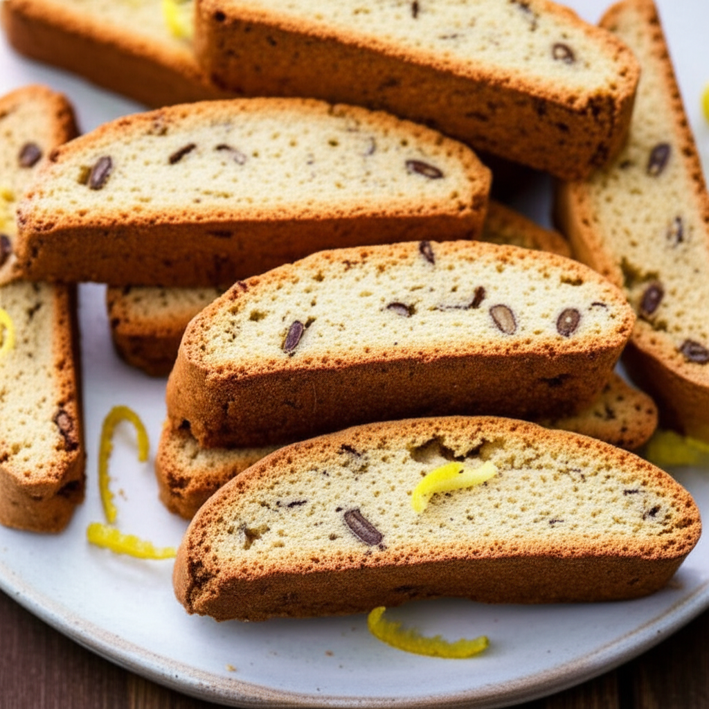 Anise Biscotti image