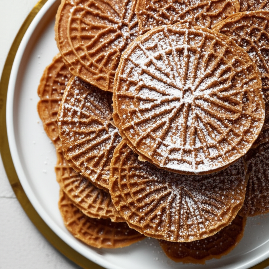 Anise Pizzelles image