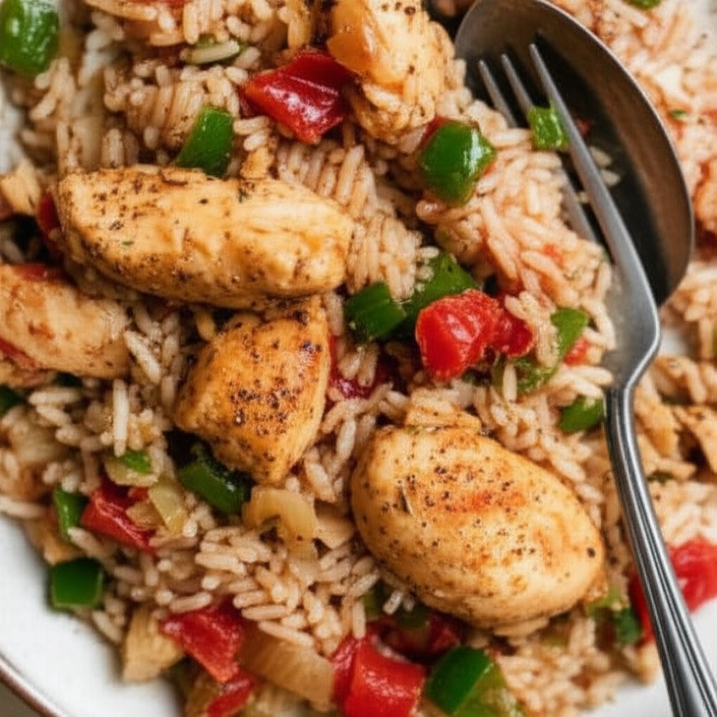 Anita S Famous International Chicken And Rice Dish image