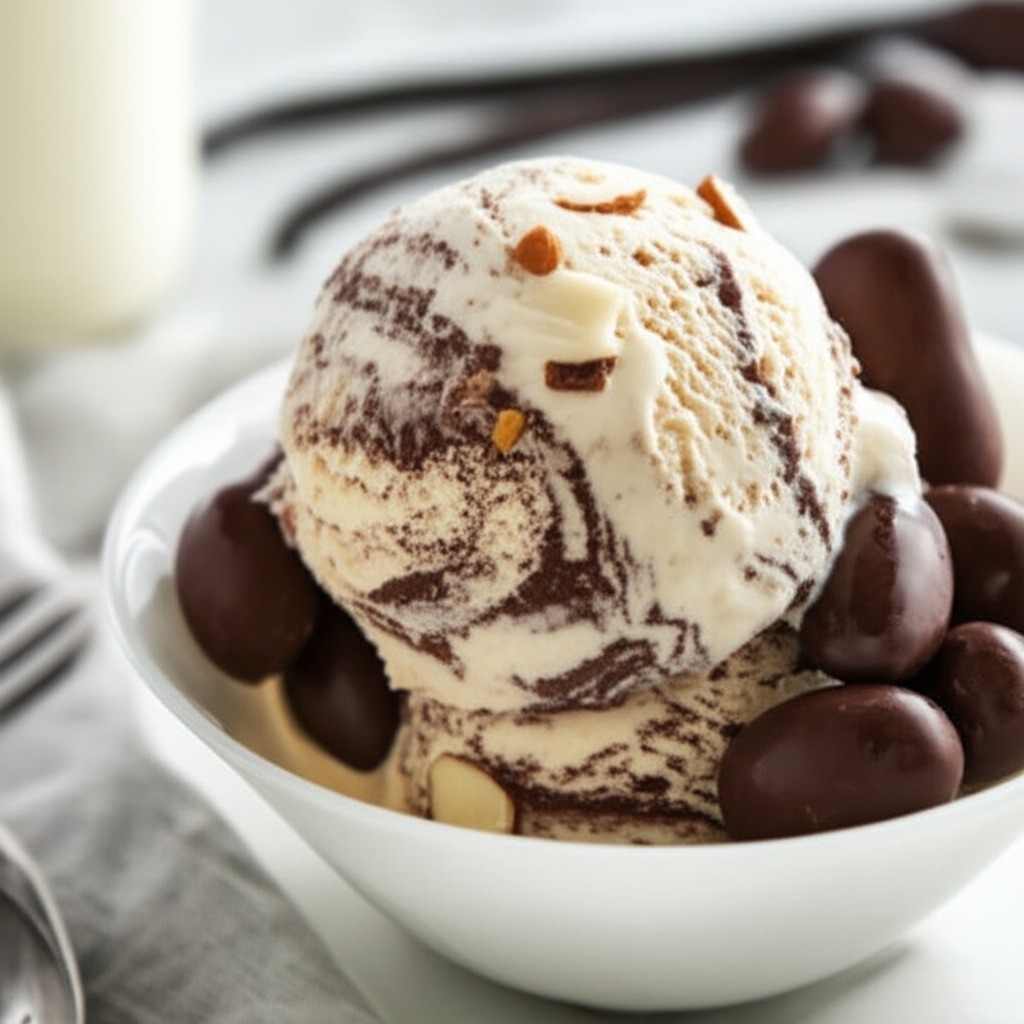 Ann S Almond Chocolate Ice Cream Dairy Free image
