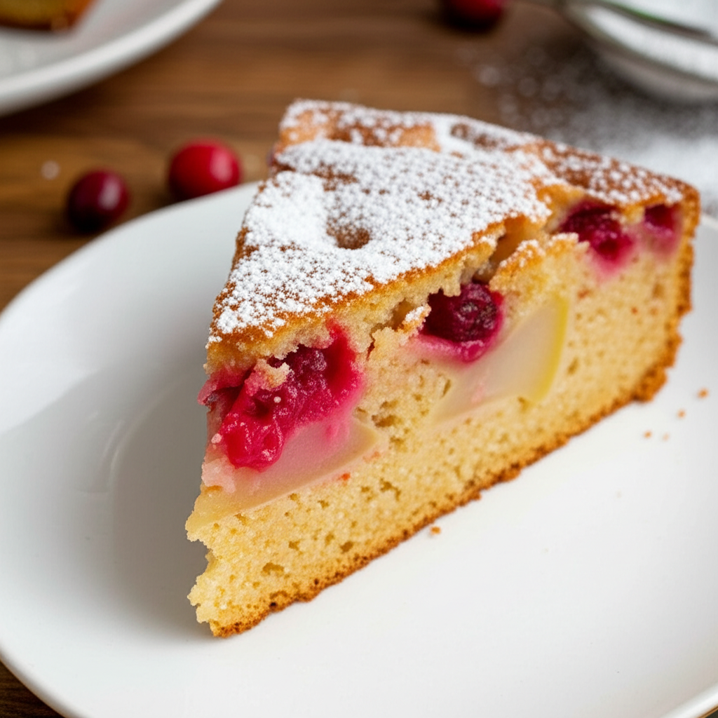 Ann S Cranberry Pear Cake image