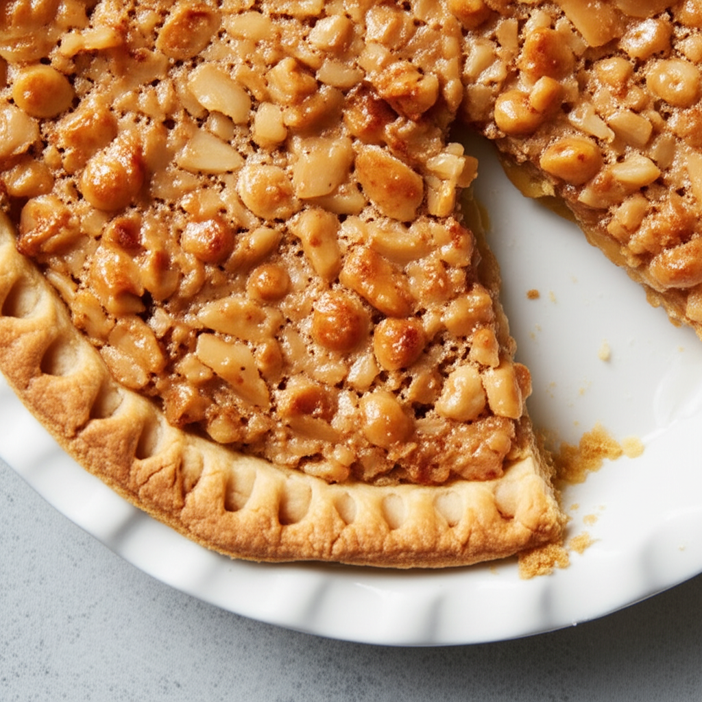 Coconut Macadamia Nut Pie image