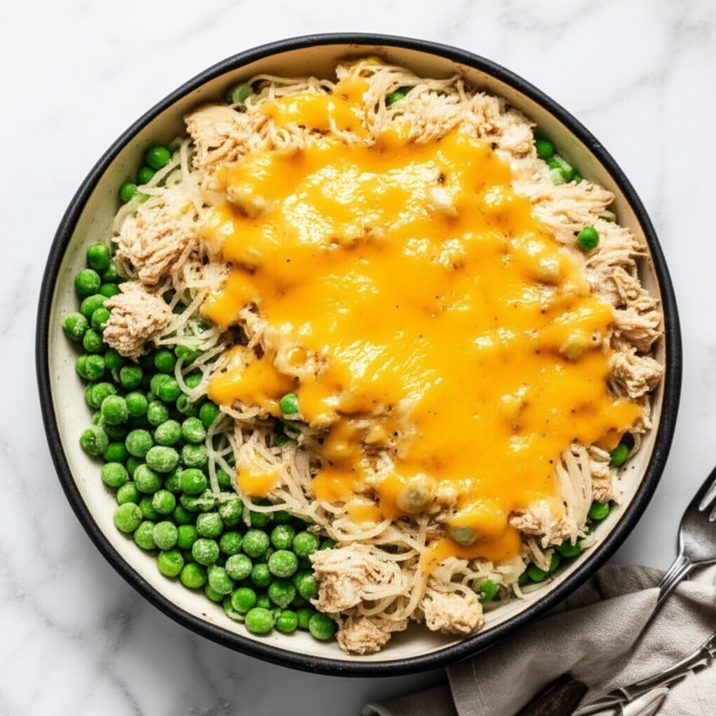 Tofu Noodle Tuna Casserole image