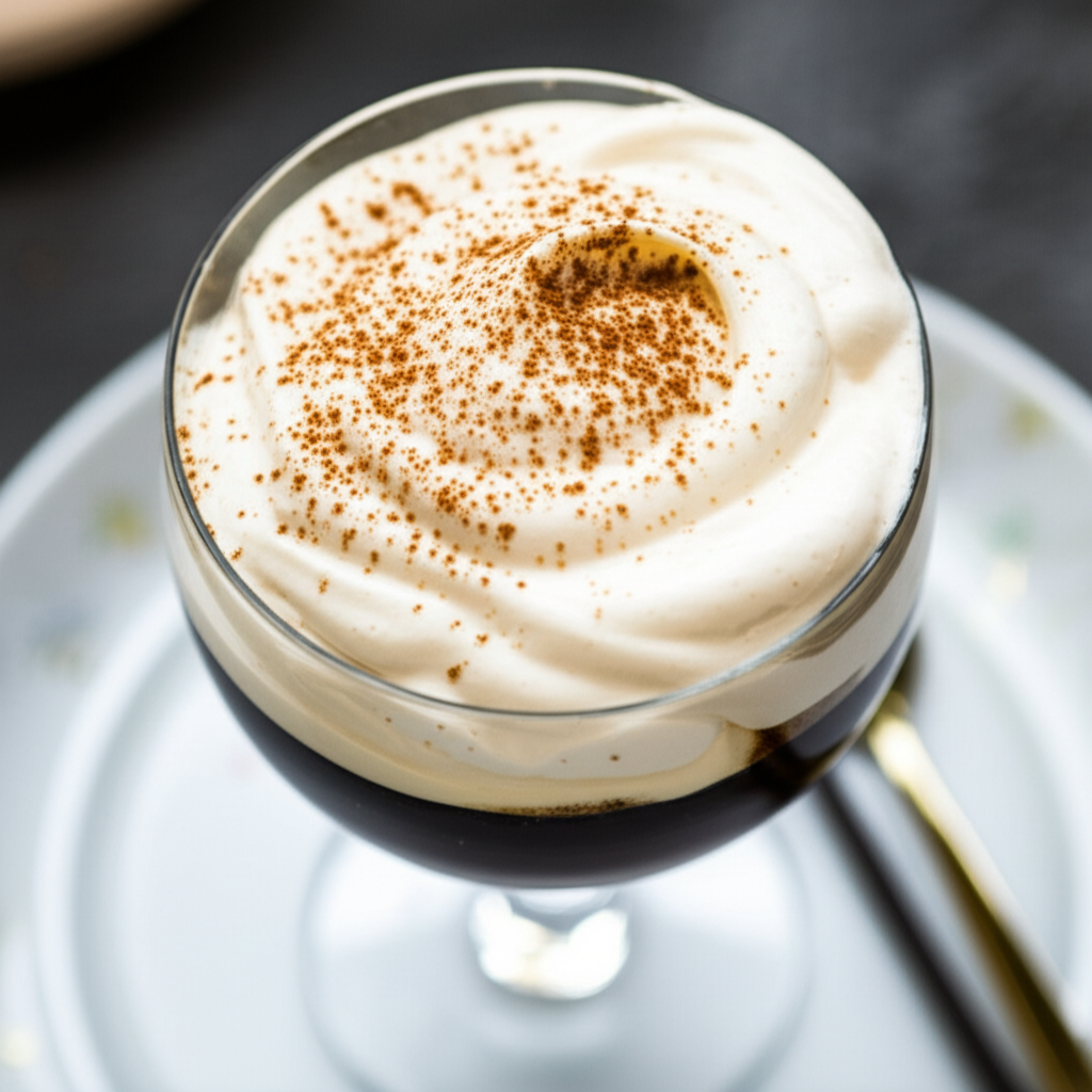 Coffee Liqueur With Vanilla Cinnamon Cream image