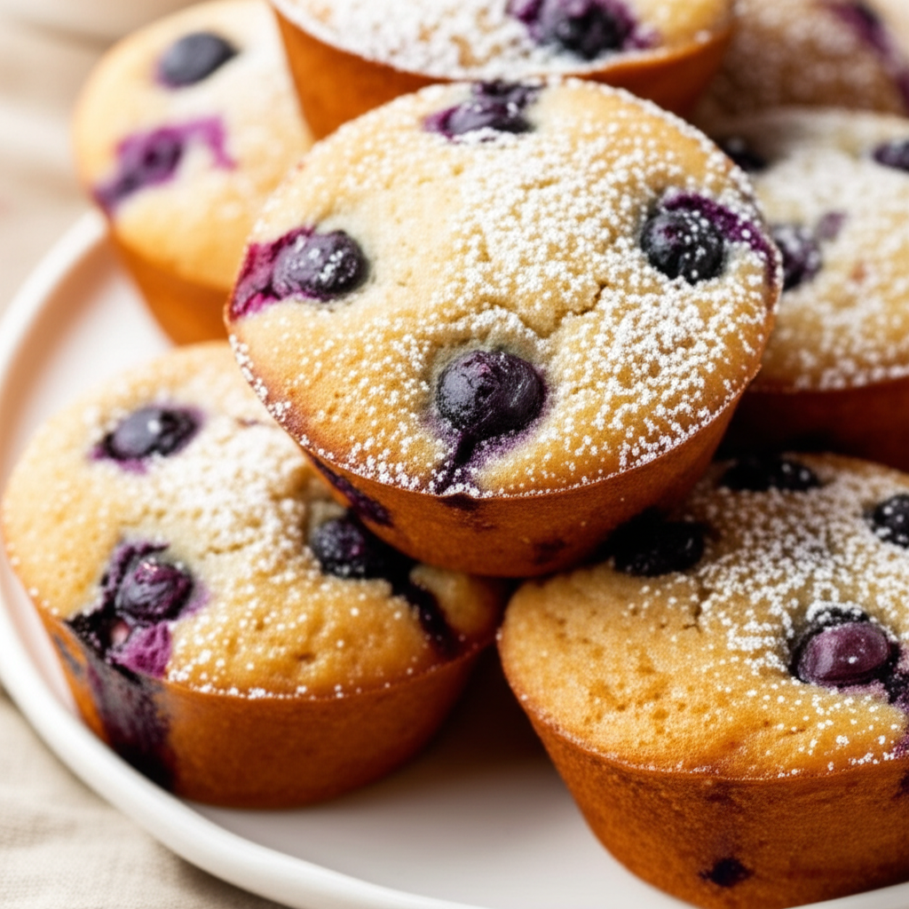 Anna's Blueberry Mini Muffins image