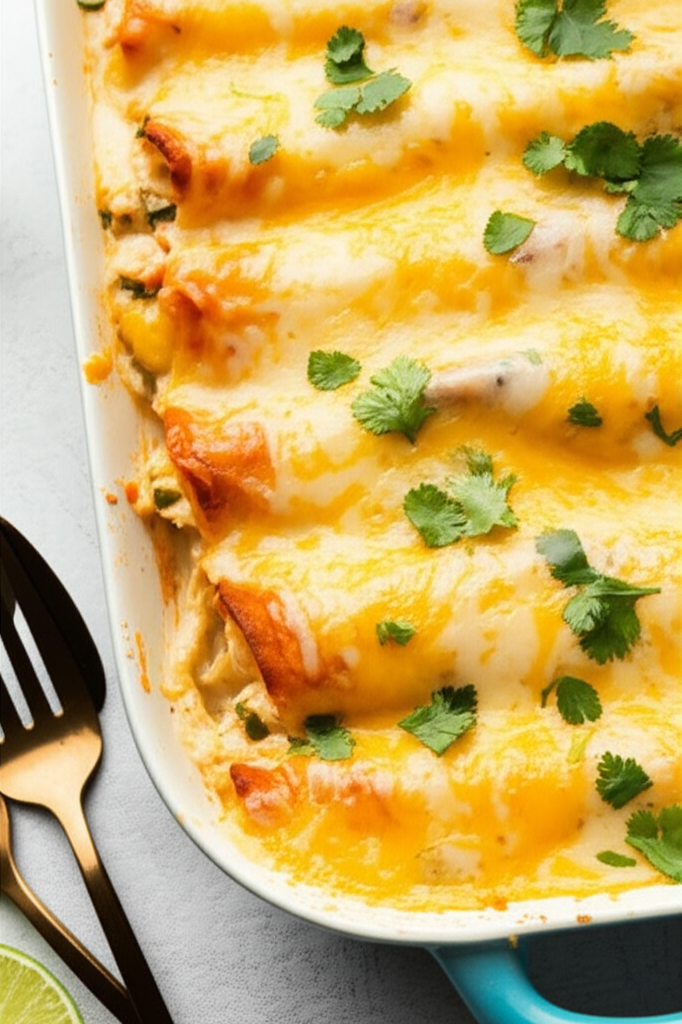 Anna S Sour Cream Chicken Enchiladas image