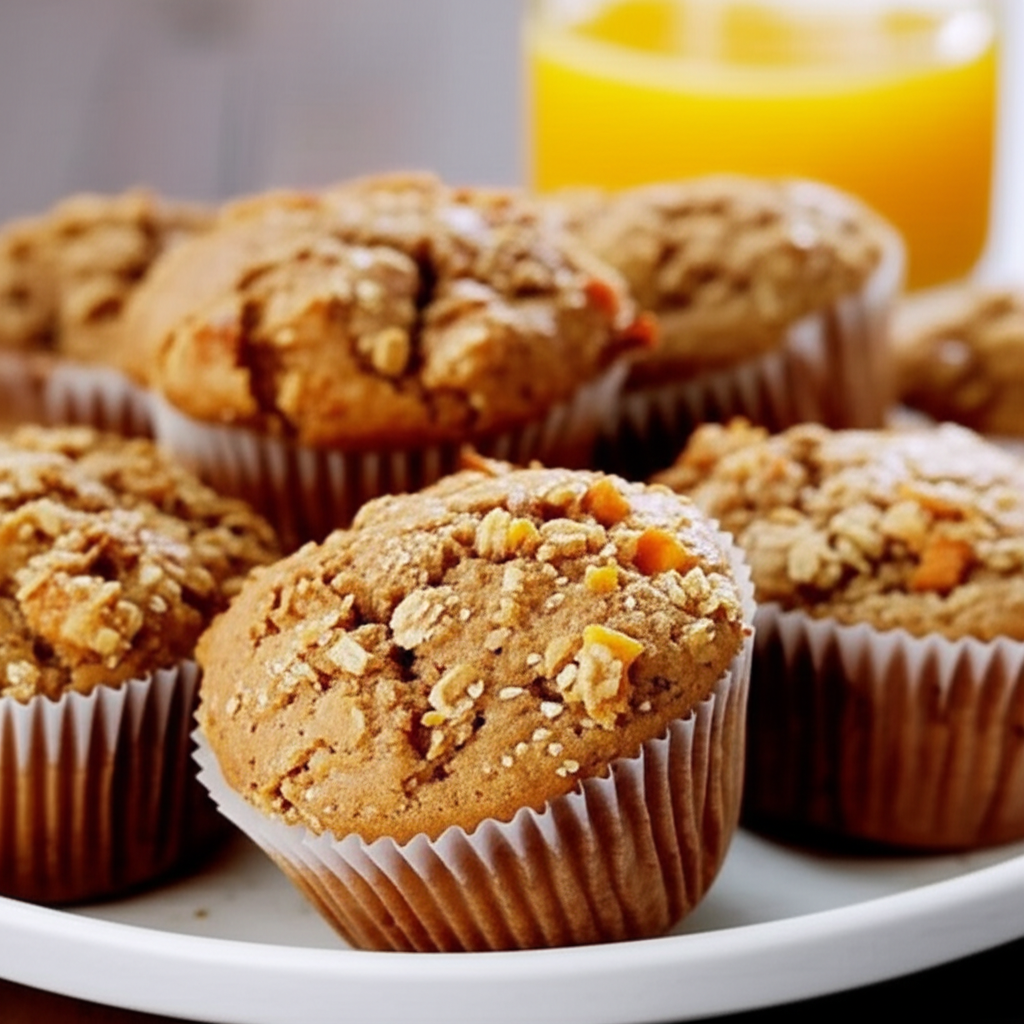 Tummy Crisis Dried Apricot And Muesli Muffins image