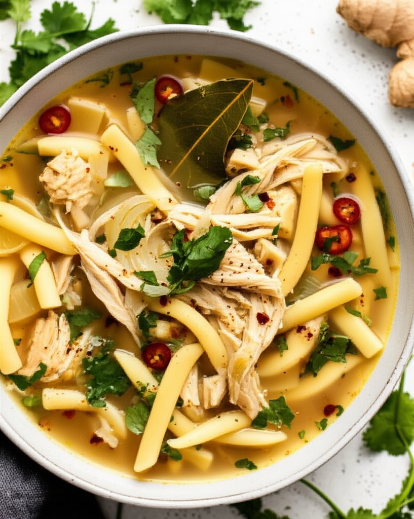 Cold Blasting Chicken Noodle Soup image