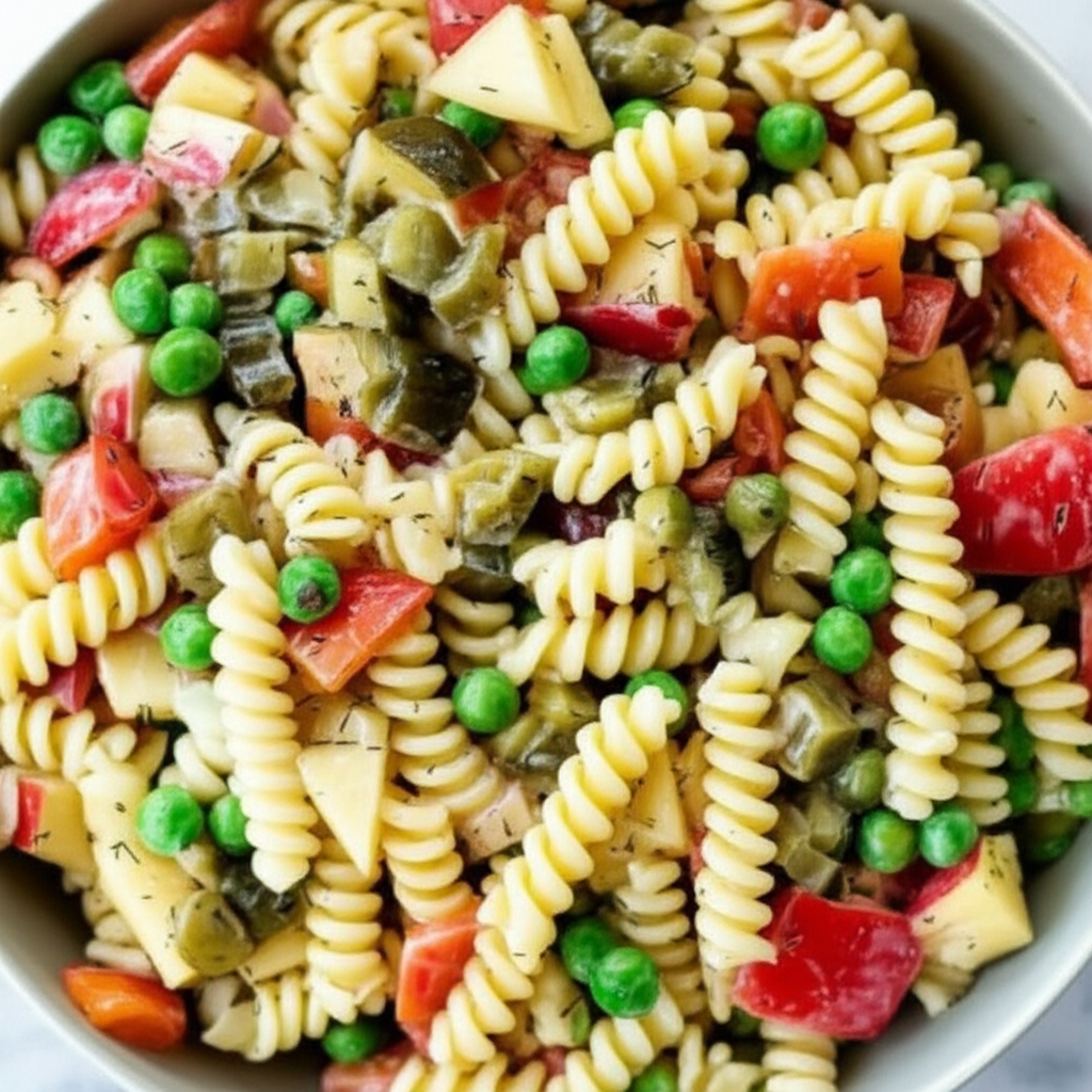 Anne S Colourful Pasta Salad image
