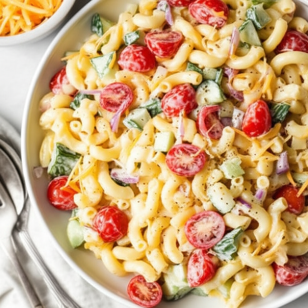 Anne S Pasta Salad Made Lighter image