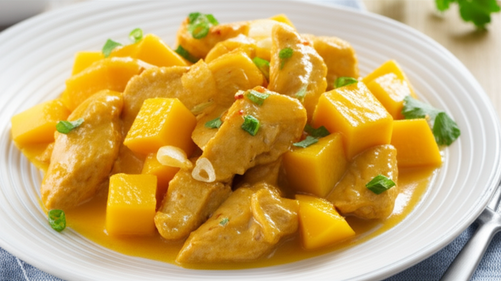 Annette Syms Low Fat Mango Chicken image