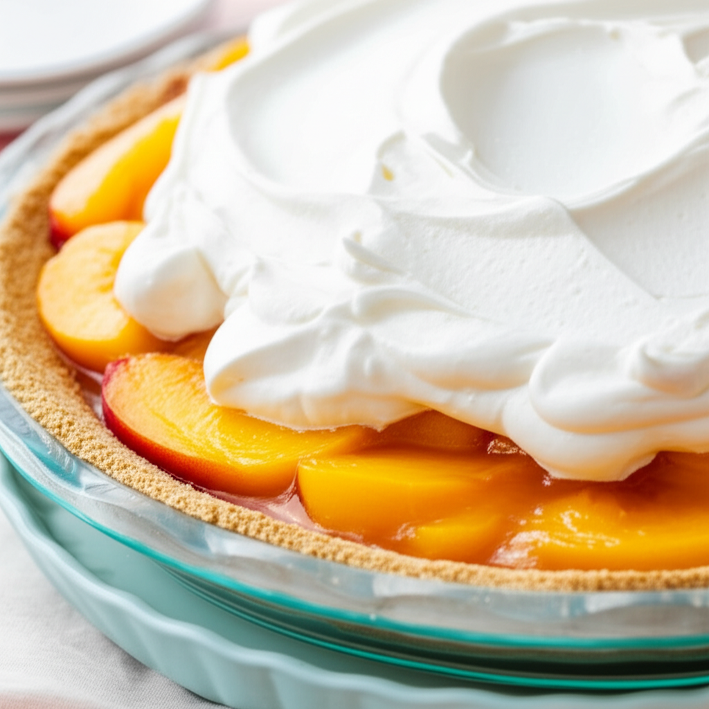 Another Easy Peaches N Creme Pie image