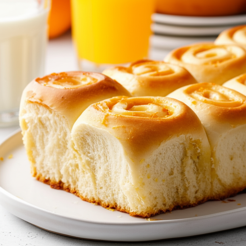 Wish I Made More Yeast Potato Lem Orange Rolls image