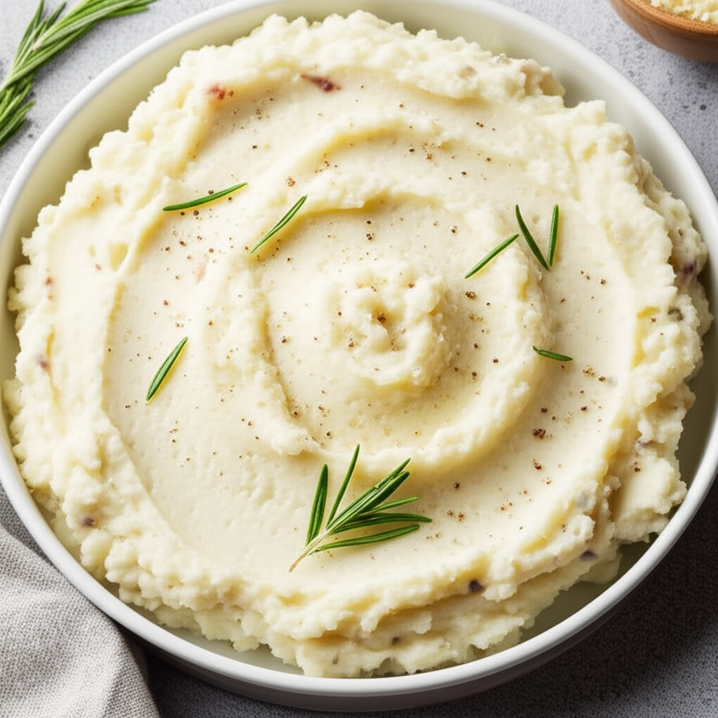 Another Mock Mashed Potatoes Mashed Cauliflower Low Carb image