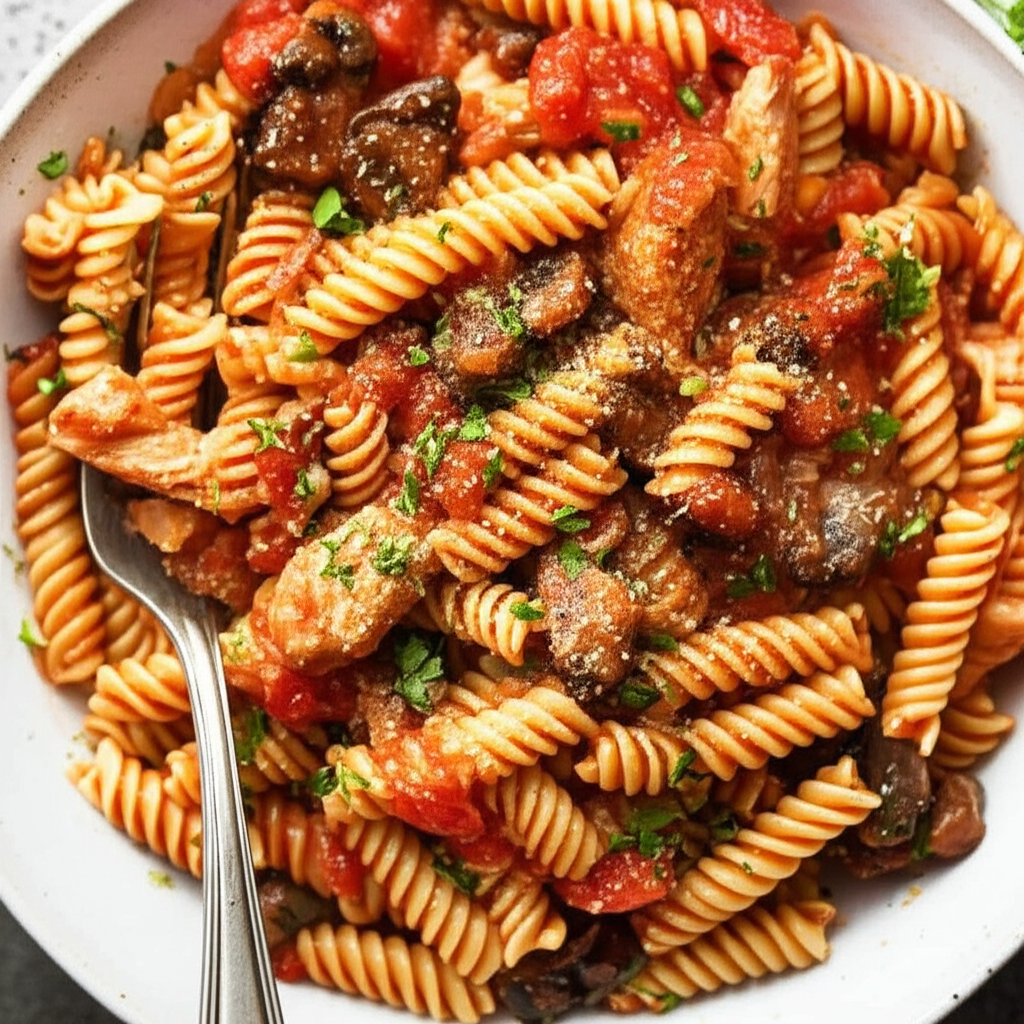 Make That Chicken Dance Salsa Pasta image