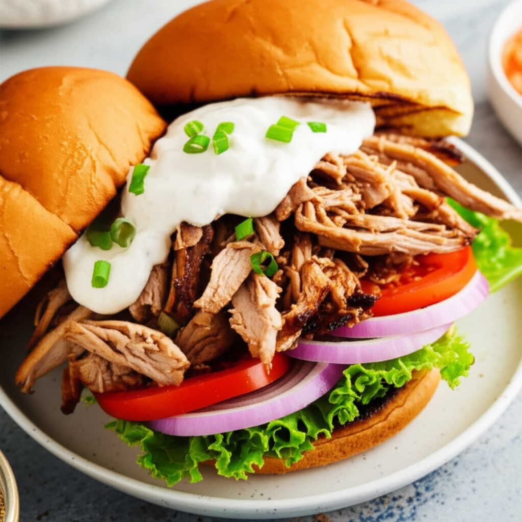 Wolfpack Pork Sandwich image