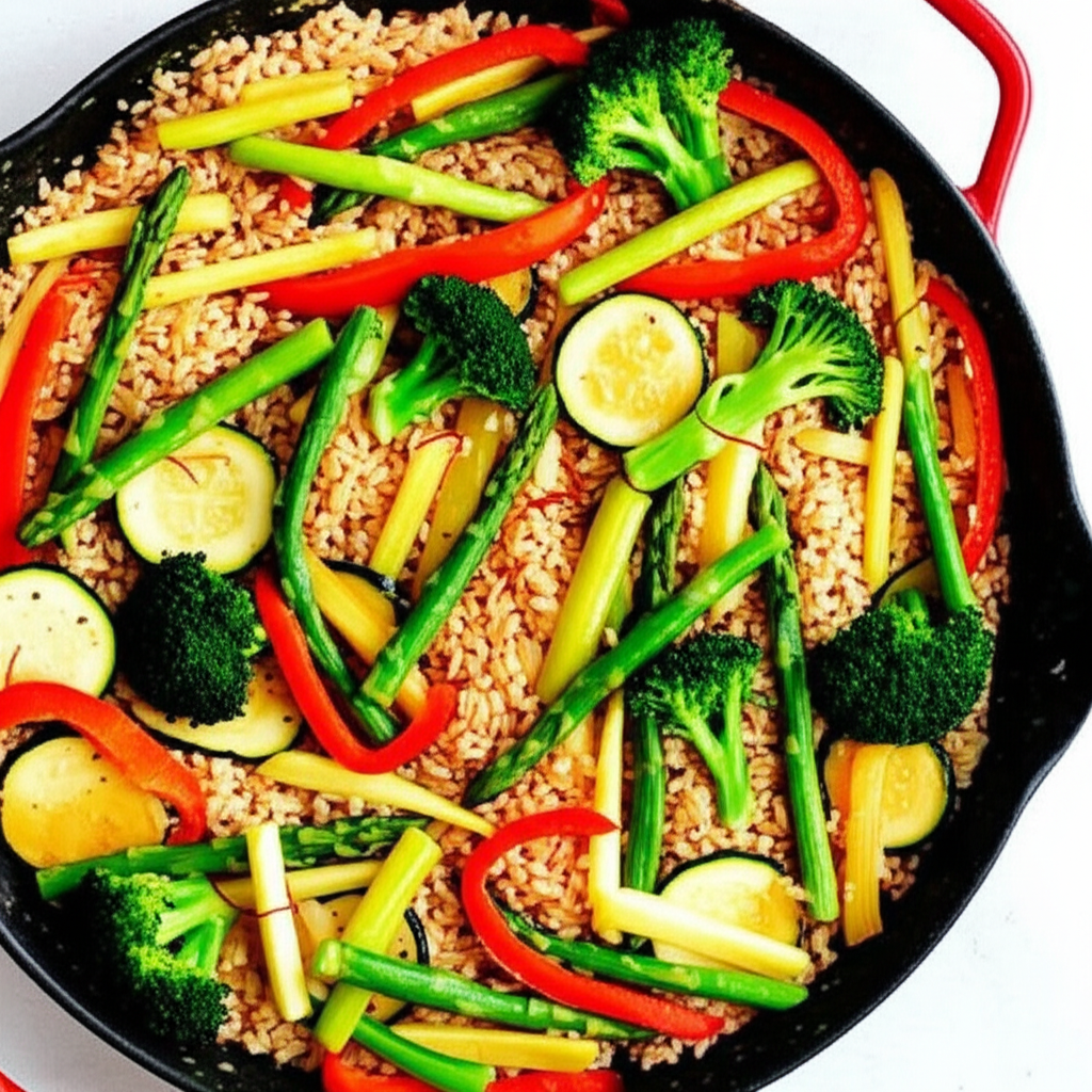 Another Vegetable Paella image