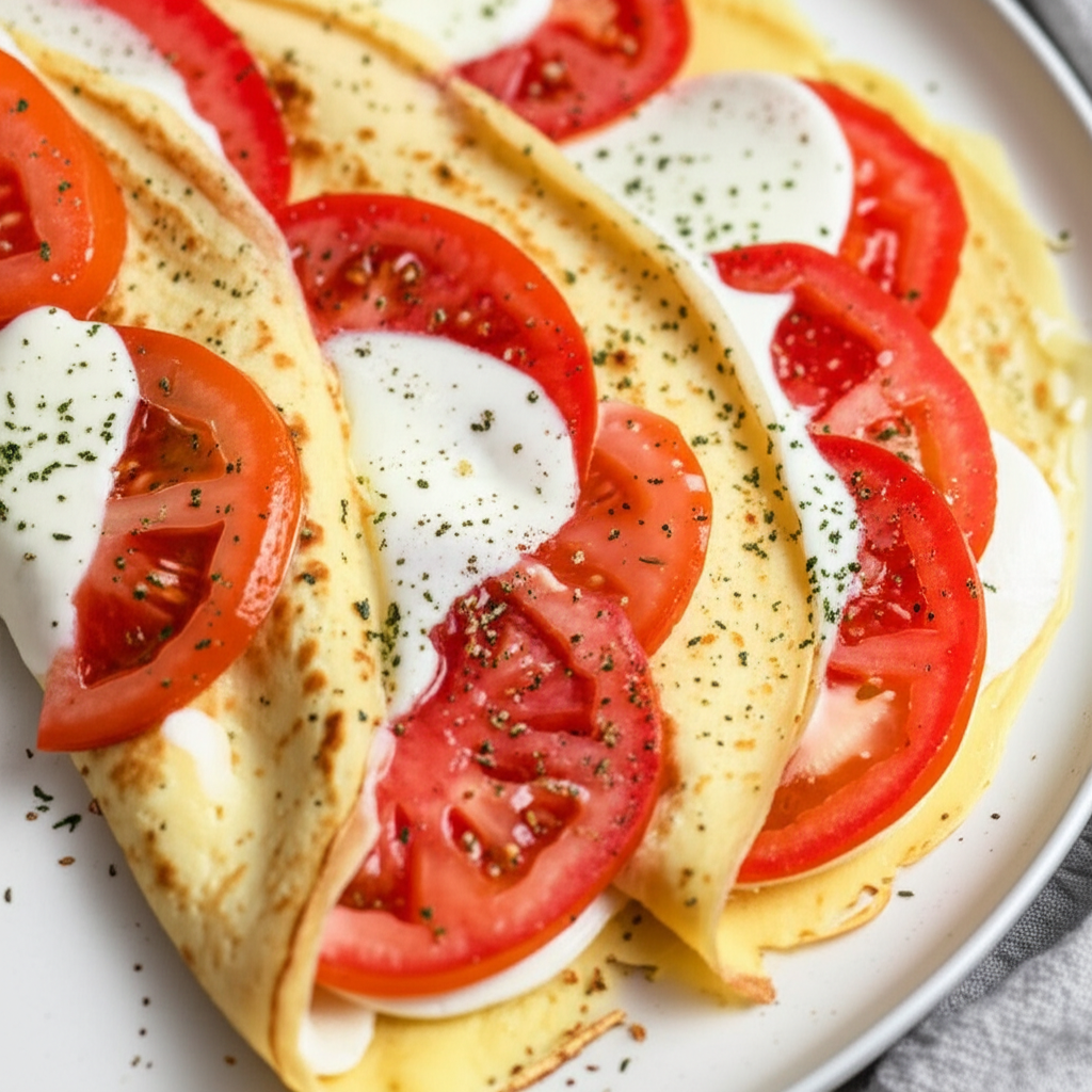 Anthony S Tomato Mozzarella Crepes image