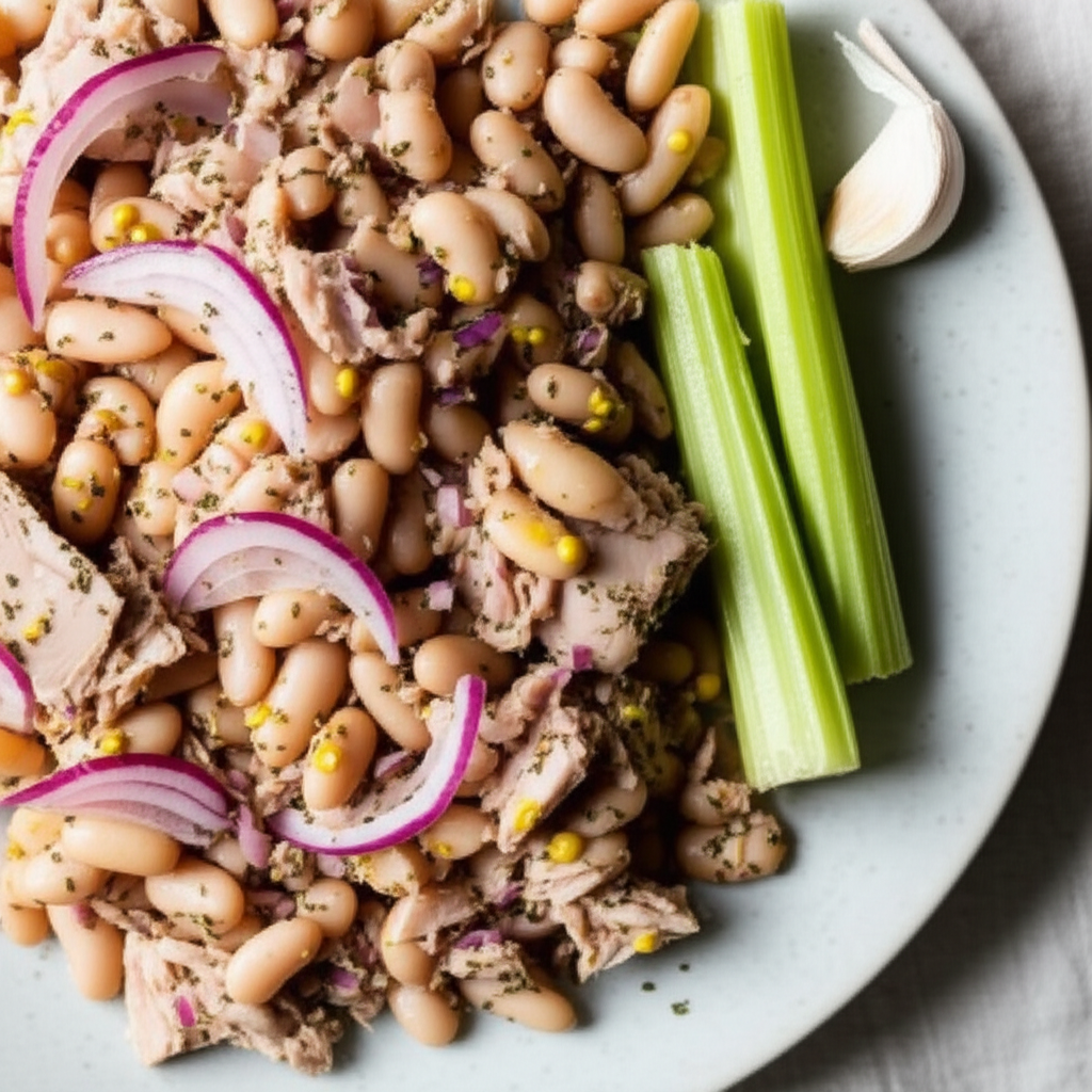 Antipasti Di Tonno E Fagioli image