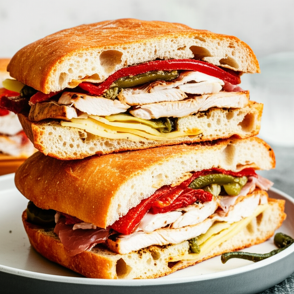 Antipasto Chicken Sandwich image