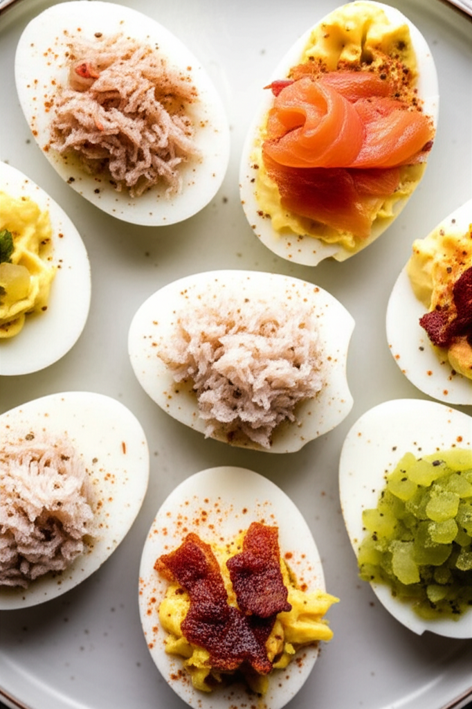 Anything Goes Deviled Eggs image