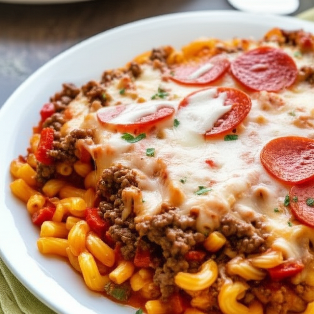 Anytime Pizza Casserole image