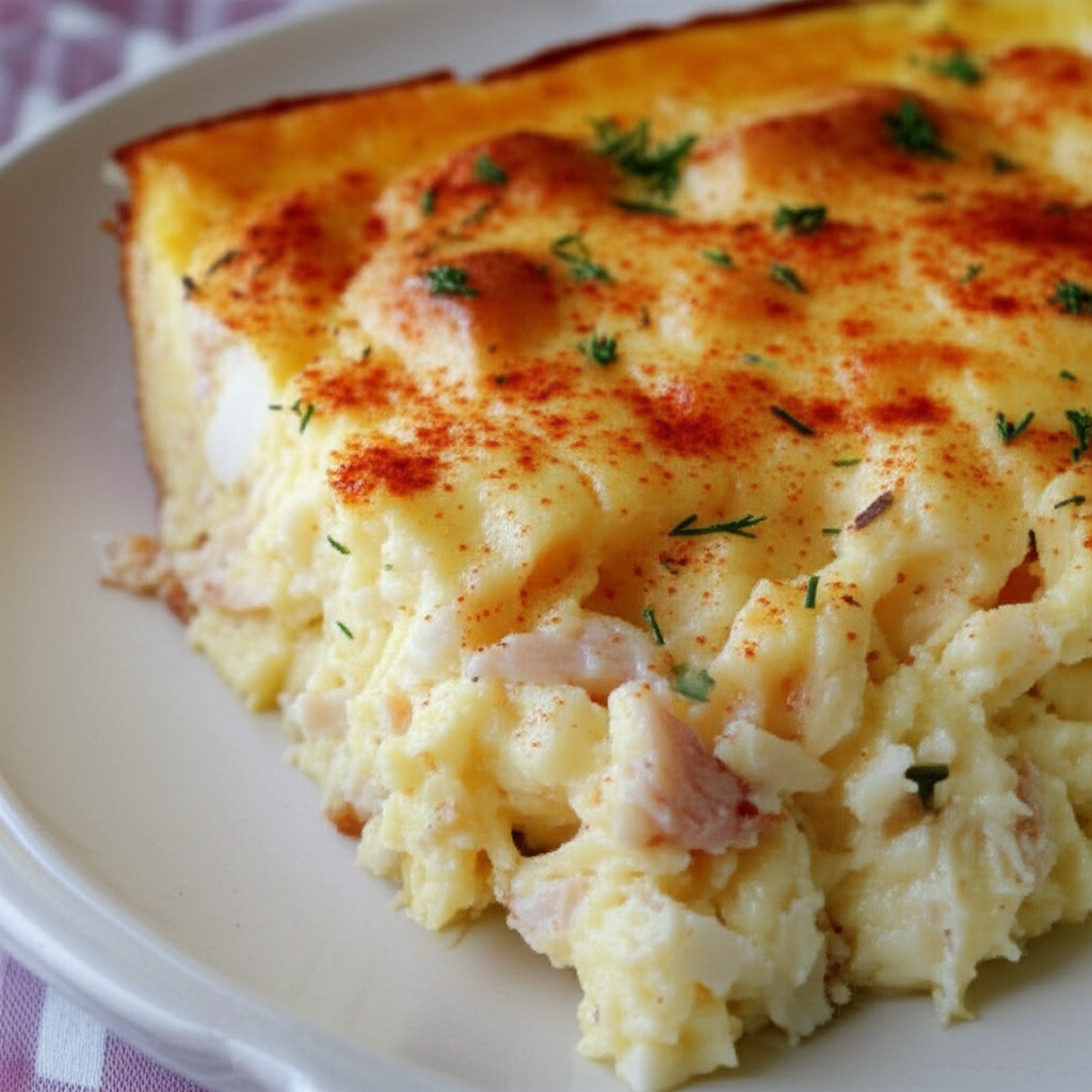 Crab Custard Casserole image