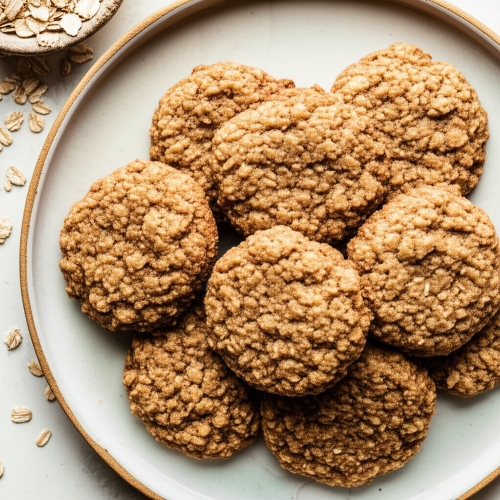 Anzac Cookies Vegan image