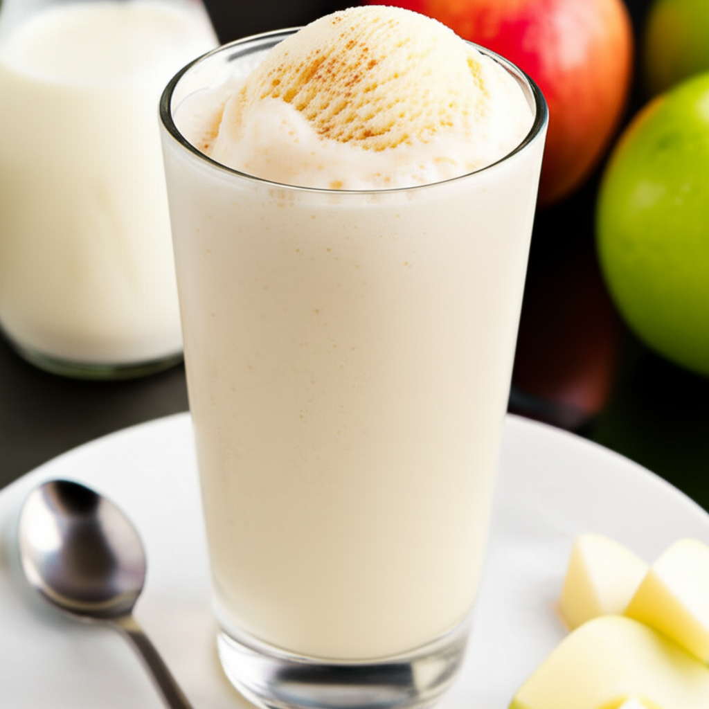 Apple A Day Milk Shake image