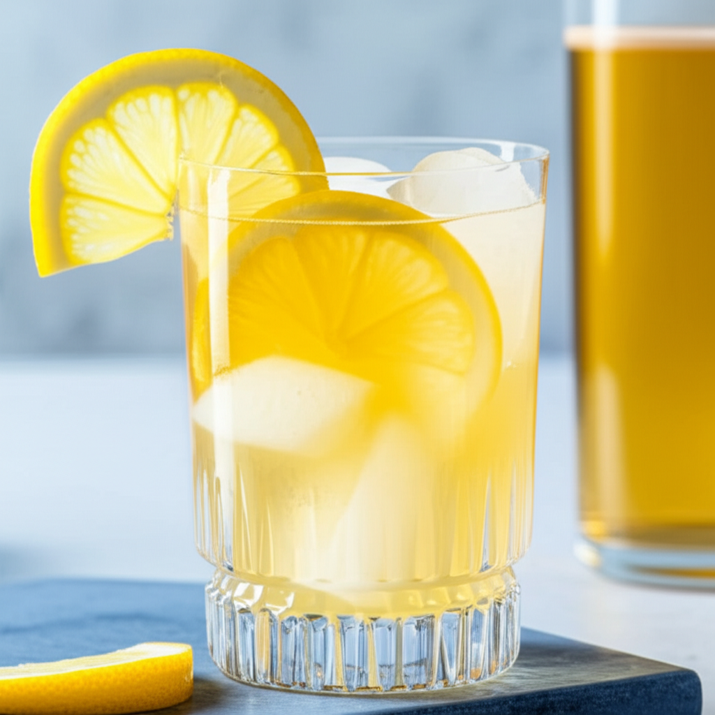 Apfelschorle German Apple Spritzer image