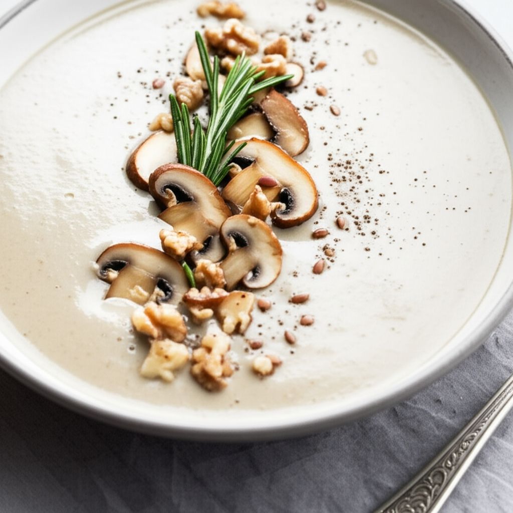 Cream Of Mushroom Soup image