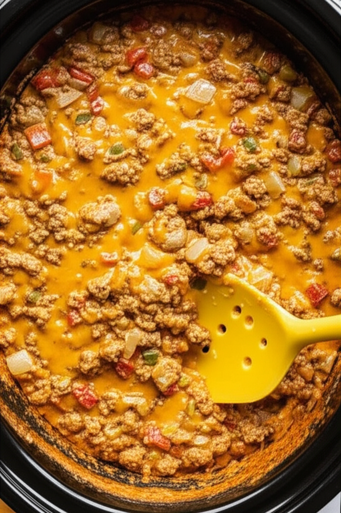 Appetizer Hamburger Cheese Dip Great For Parties image