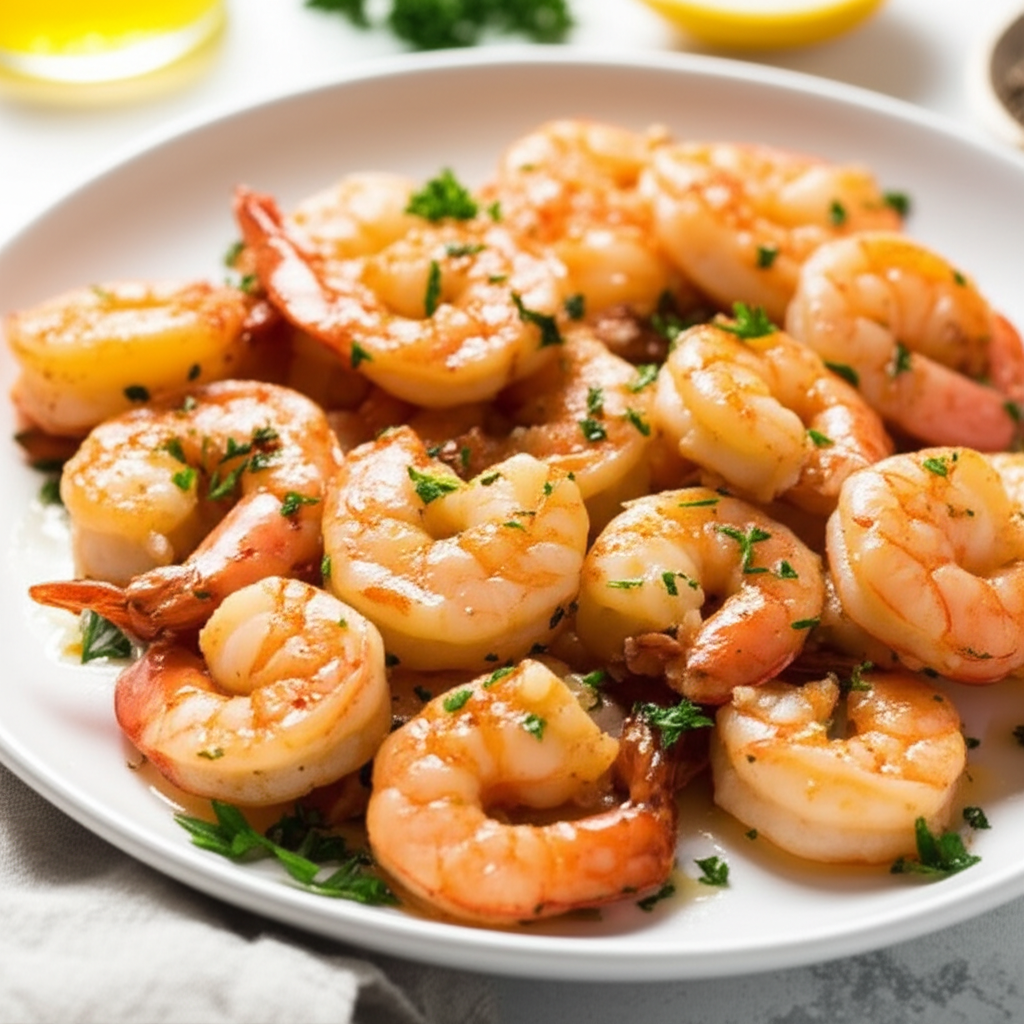 Appetizing Shrimp Scampi image