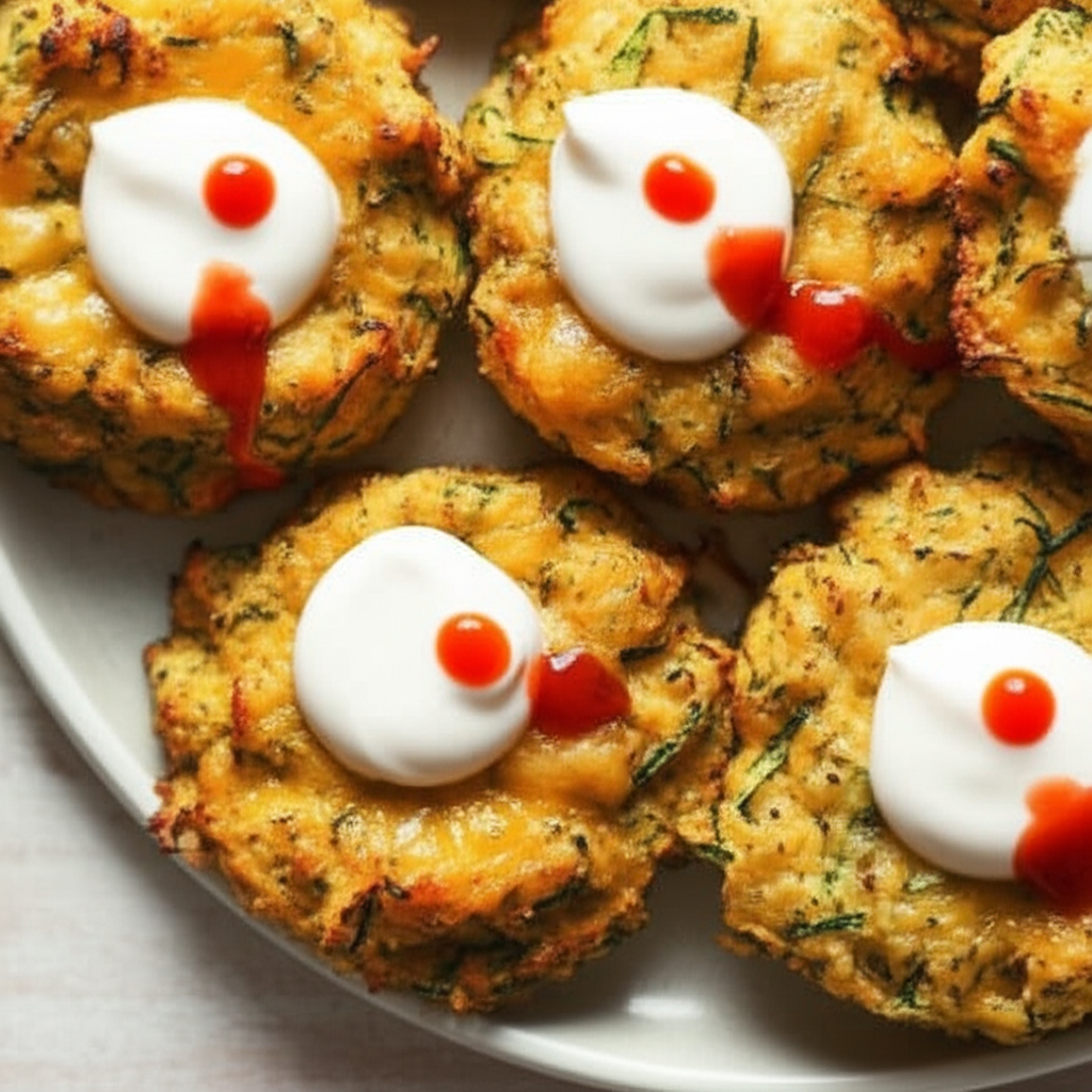 Appetizing Zucchini Puffs image