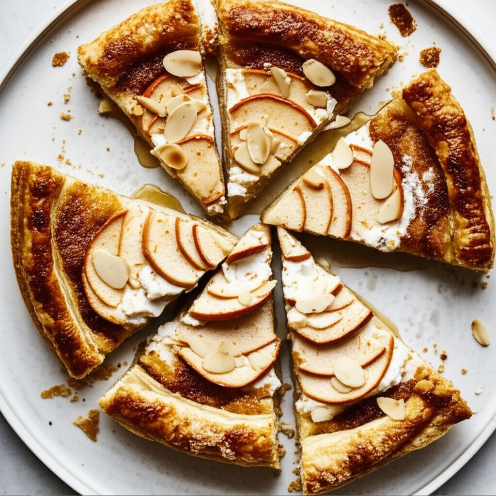 Apple Ricotta Slice image