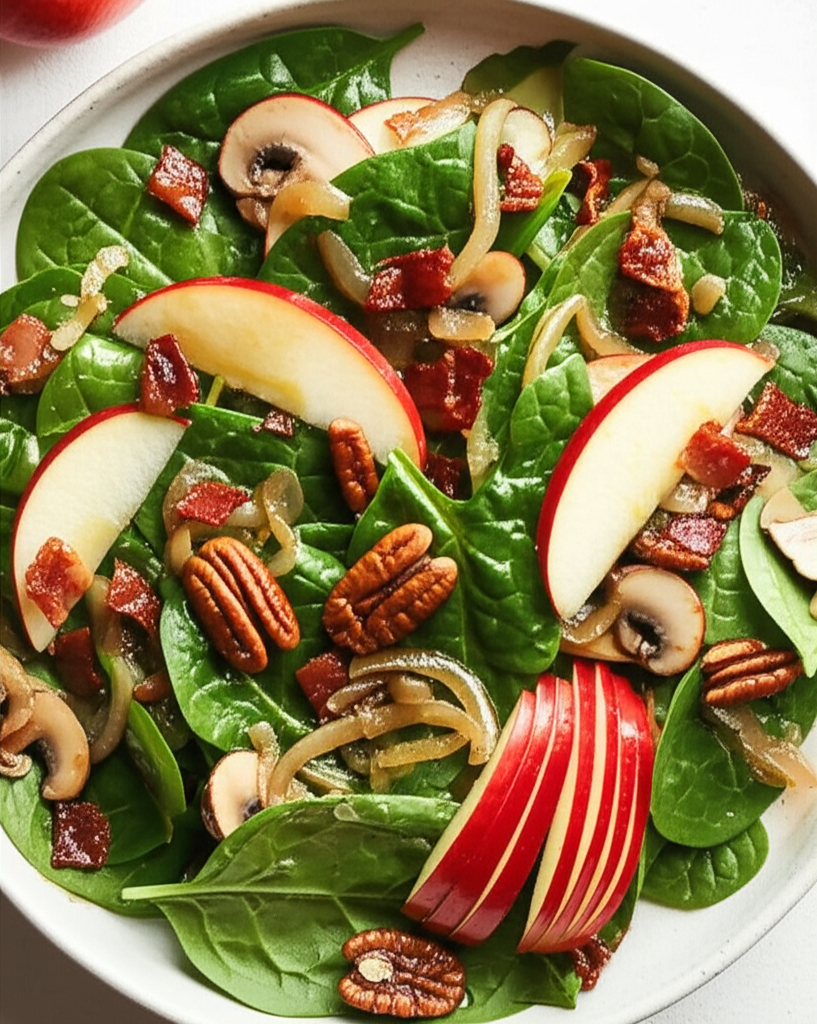 Apple Spinach Salad image