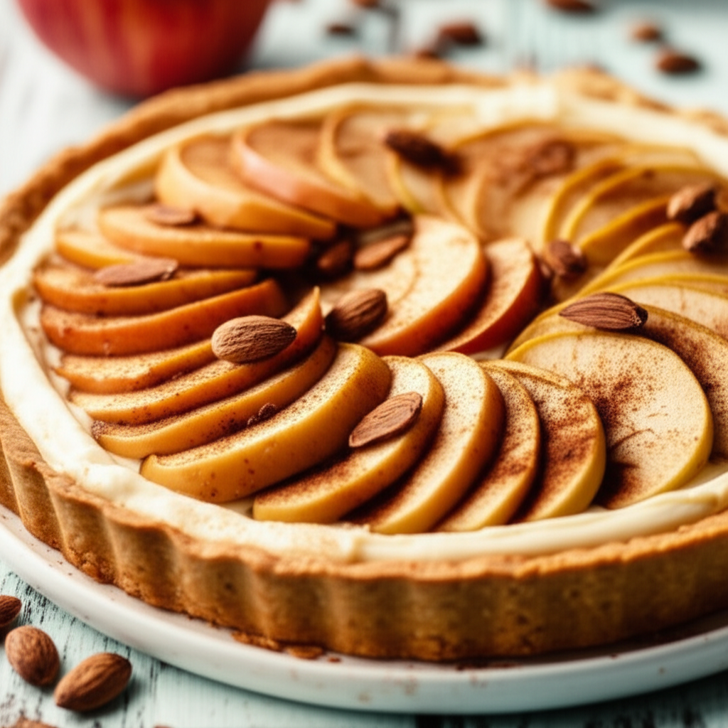 Apple Almond Tart image