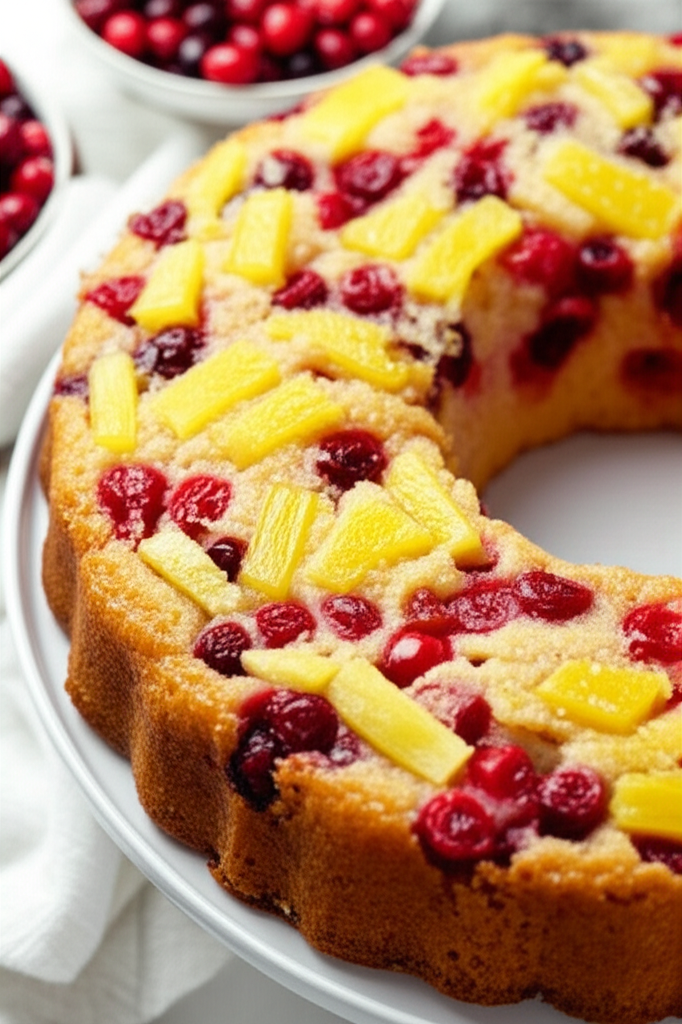 Cranberry Pineapple Cake image