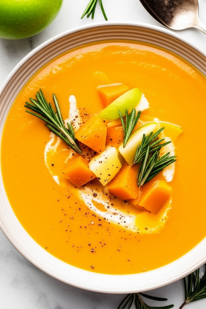 Apple And Butternut Squash Bisque image
