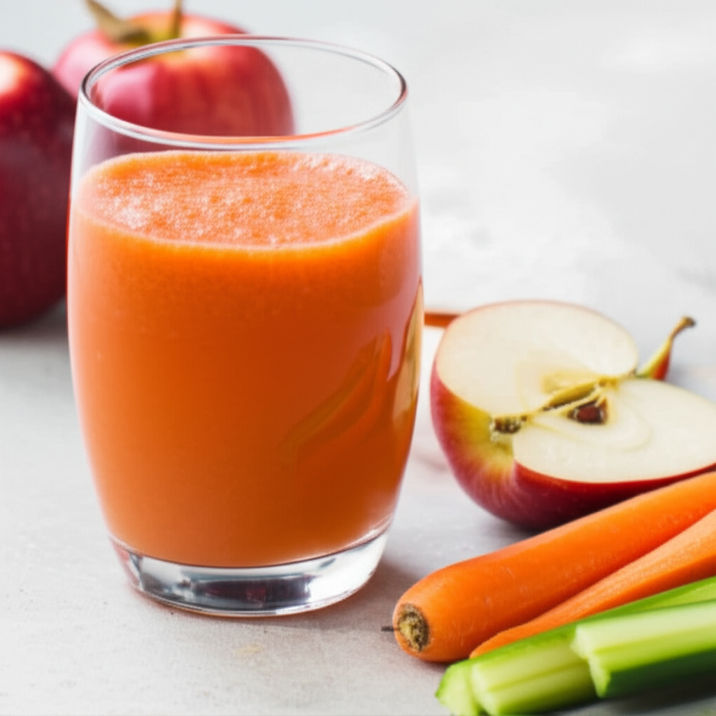 Apple And Carrots Juice image