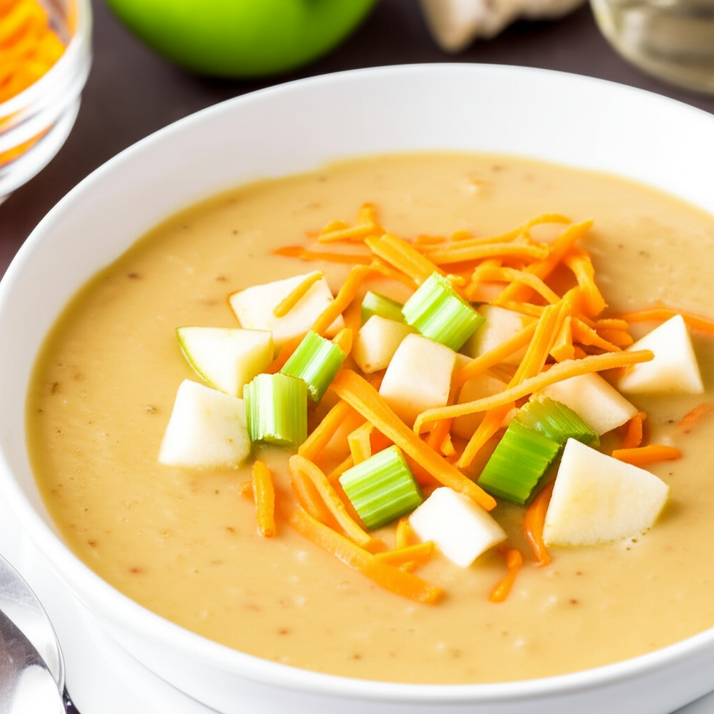 Apple And Cheddar Bisque image