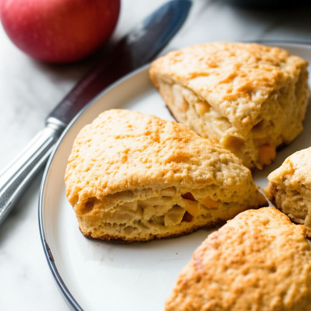 Apple And Cheese Scones image