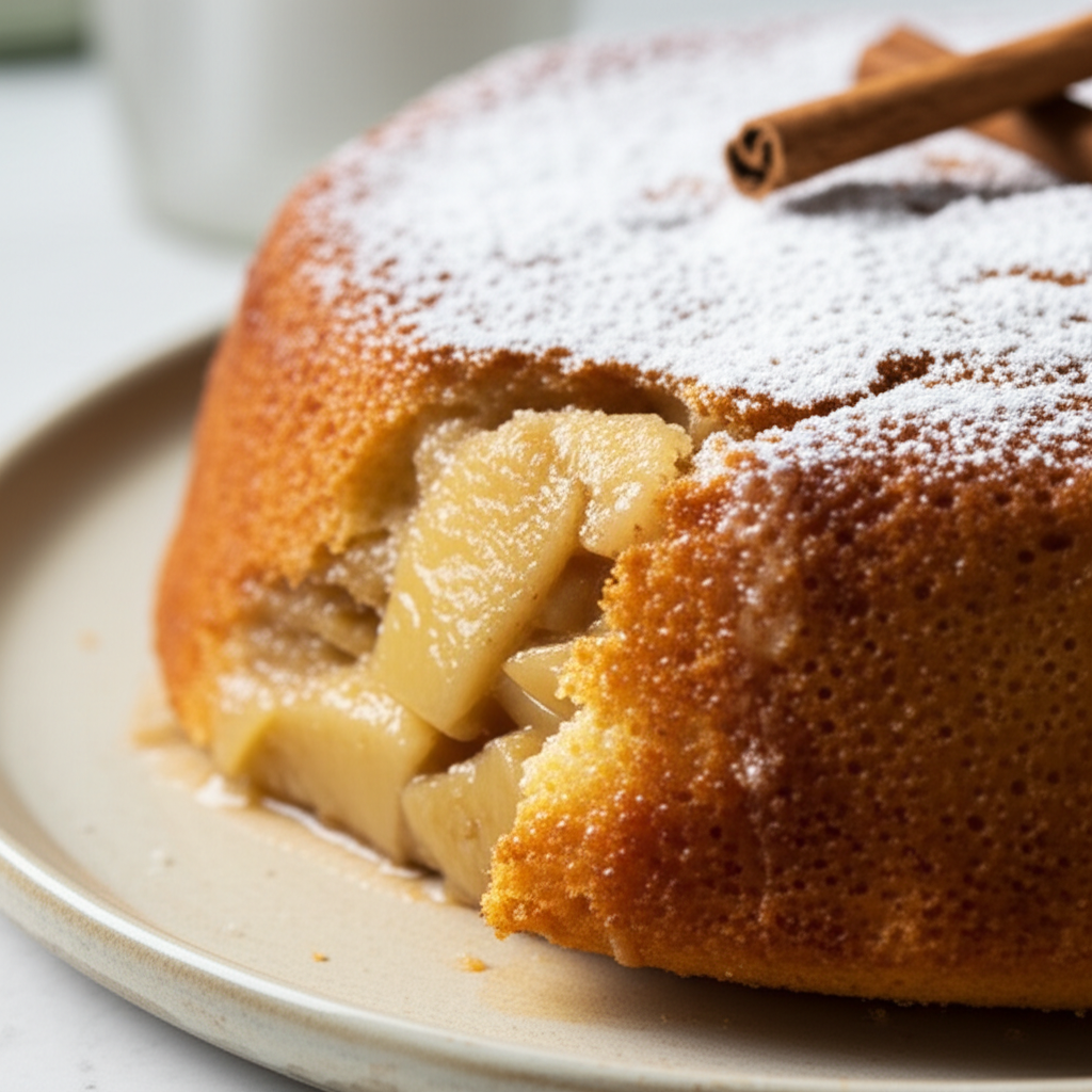 Apple And Cinnamon Sponge Pudding image