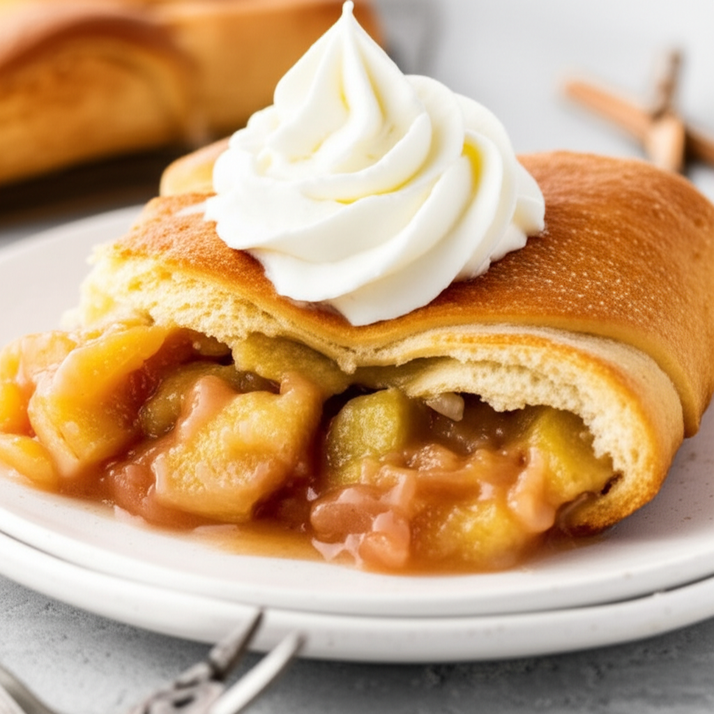 Apple And Cream Cheese Dessert image