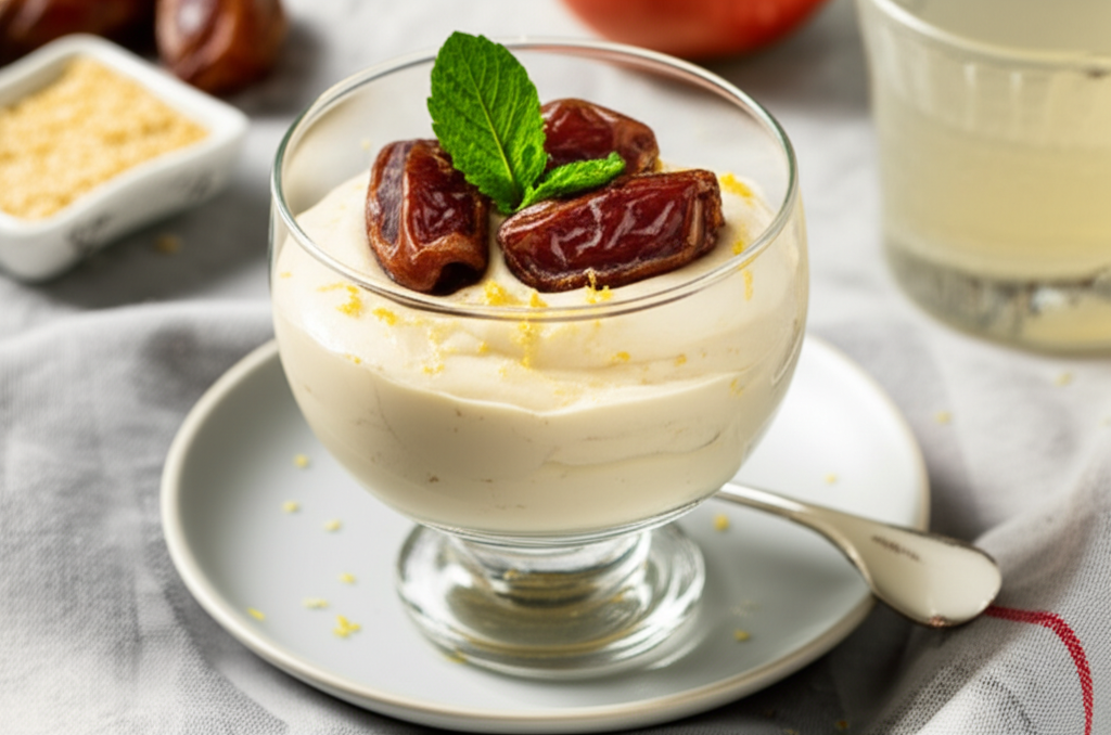 Apple And Date Mousse image