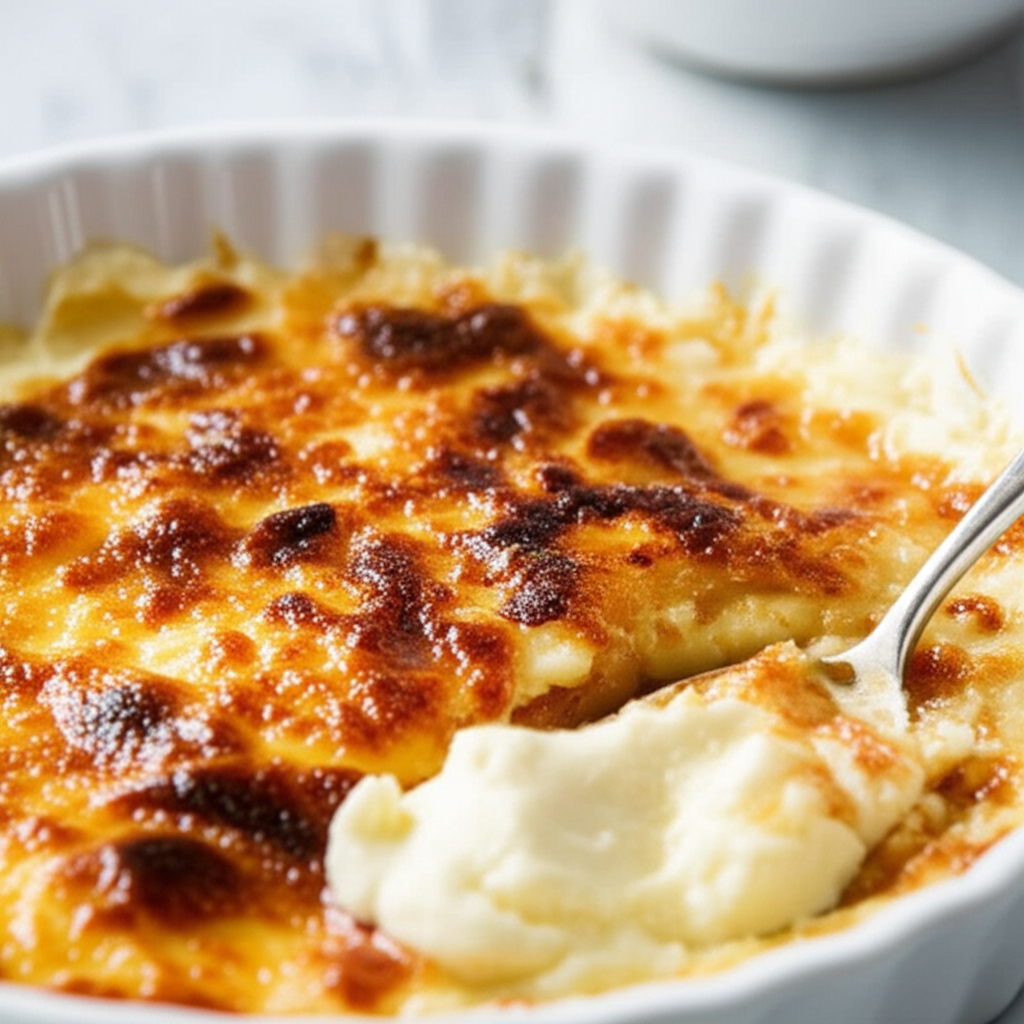 Apple And Goats Cheese Brulee image