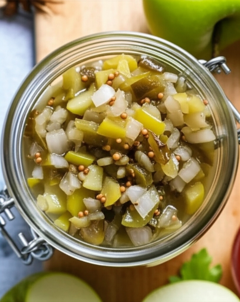 Apple And Green Tomato Relish image