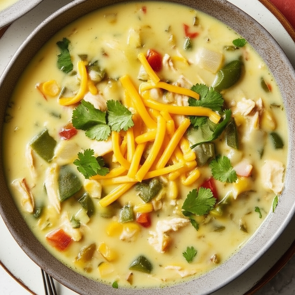 Cream Of Poblano Soup image