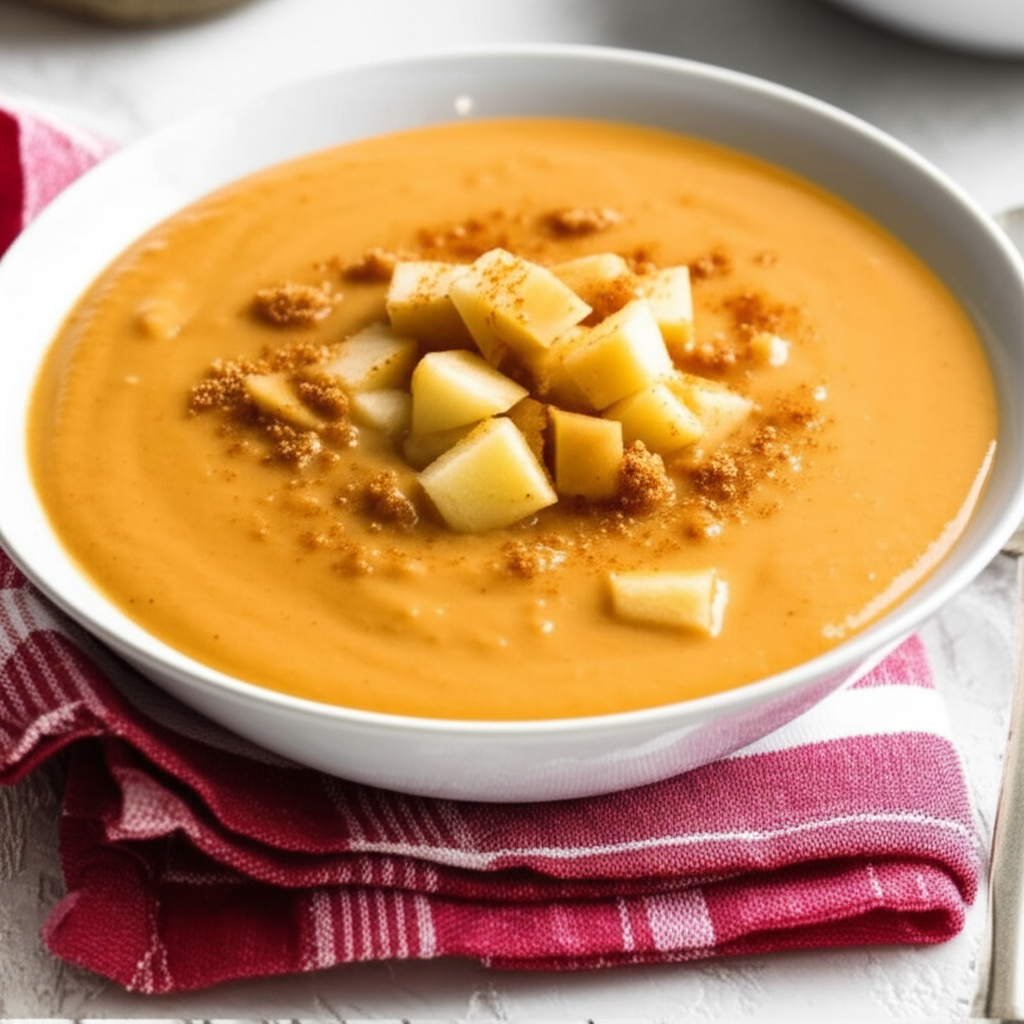 Apple And Peanut Butter Soup image